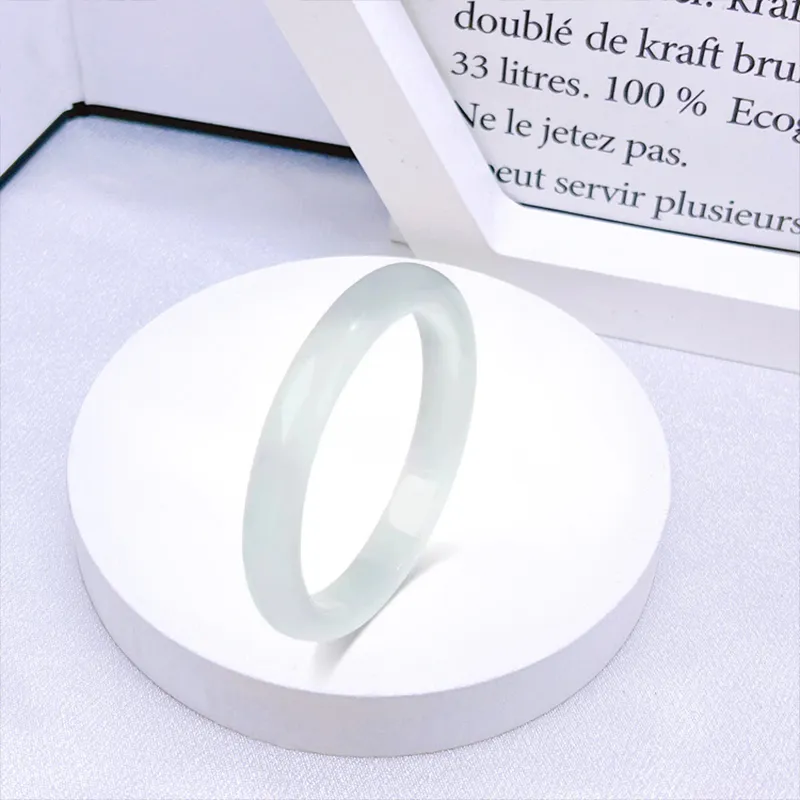 TUTAE Glass Cat Eye Bangles Women's-2