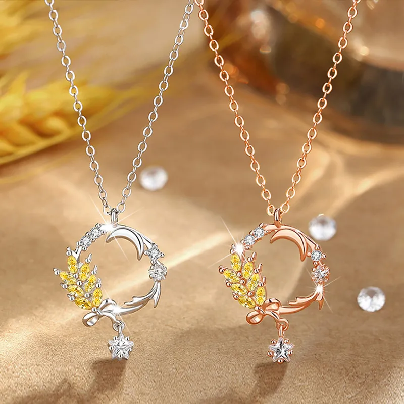 TUTAE 925 Sterling Silver Necklaces Women's-2