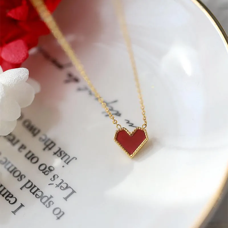 TUTAE Alloy Necklaces Women's Gold-2