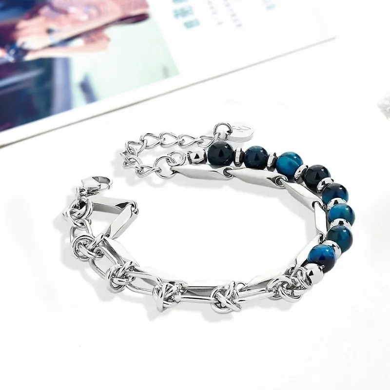 TUTAE Titanium Steel Bracelets Men's-4