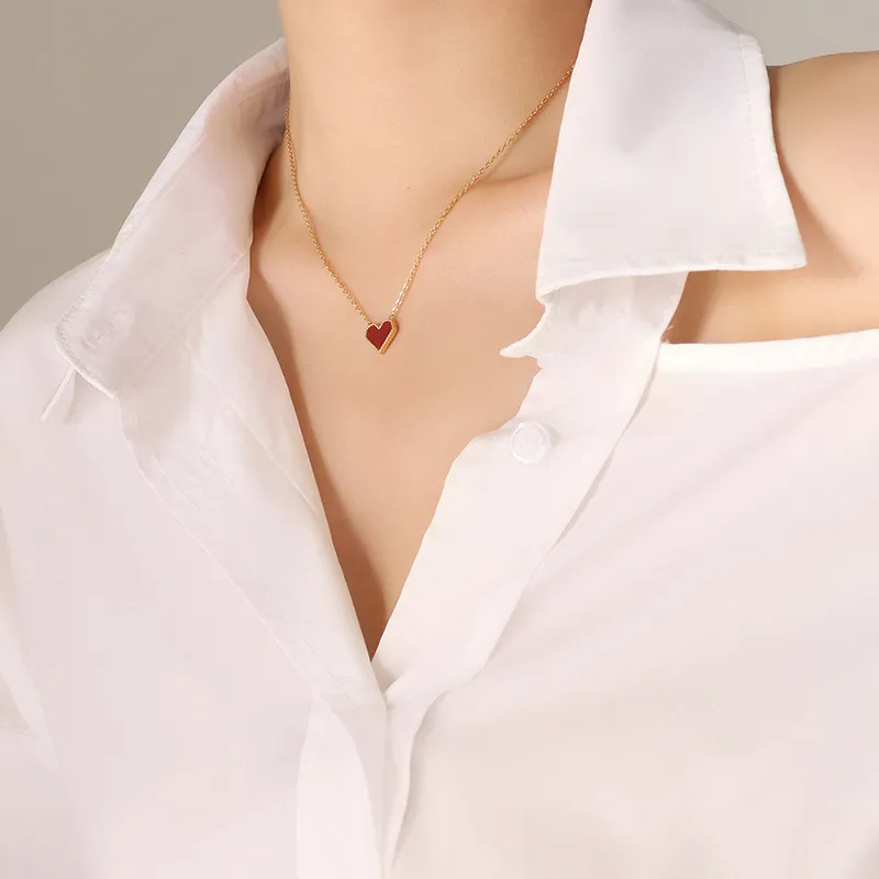 TUTAE Alloy Necklaces Women's Gold-5