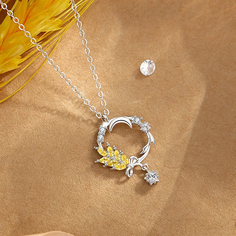 TUTAE 925 Sterling Silver Necklaces Women's-6