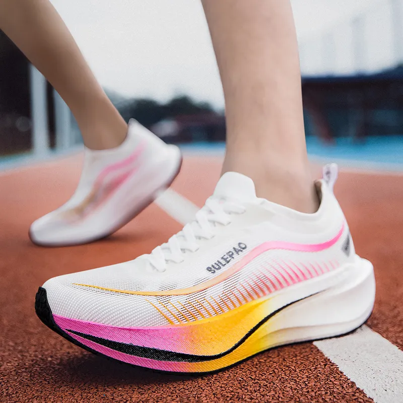 Speed joy run Running Shoes Men Low Top Pink-5