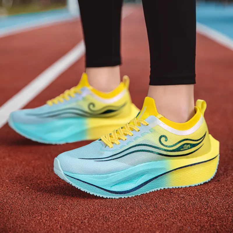 Speed joy run Running Shoes Men Low Top Yellow-3