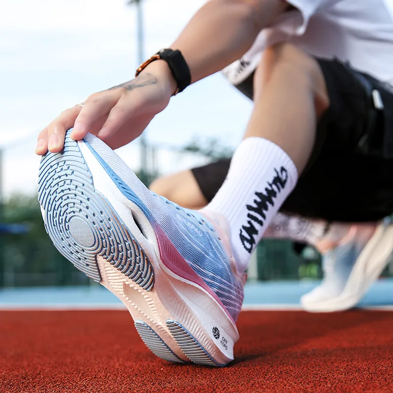 Speed joy run Running Shoes Men Low Top Pink-13