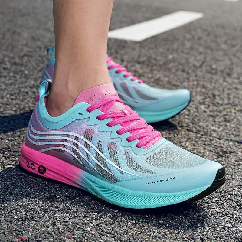 Speed joy run Running Shoes Men Low Top Blue-3