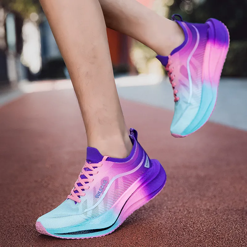 Speed joy run Running Shoes Men Low Top Pink-6