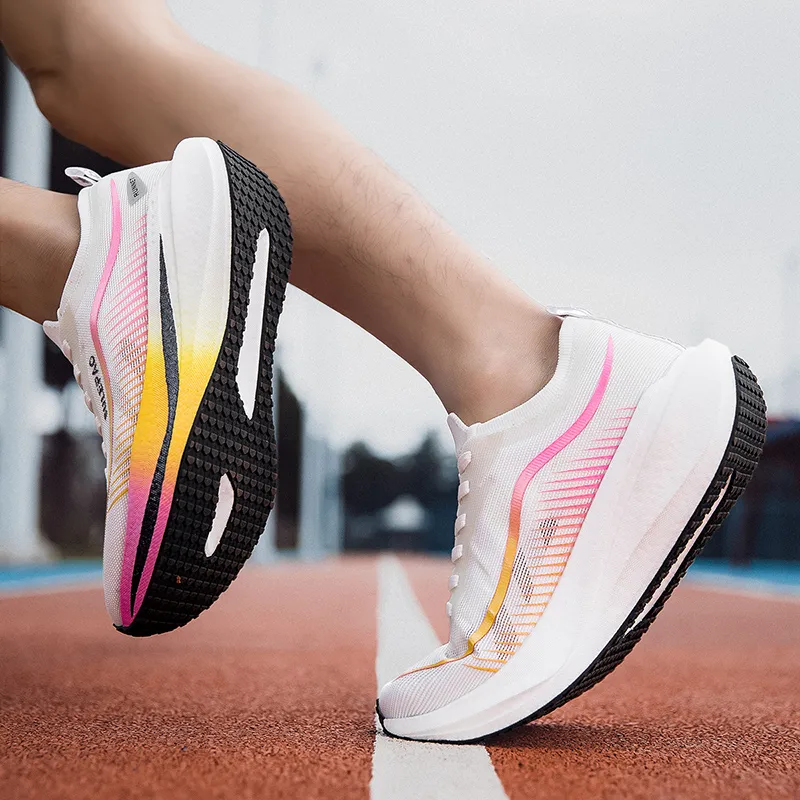 Speed joy run Running Shoes Men Low Top Pink-4