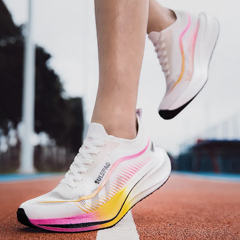 Speed joy run Running Shoes Men Low Top Pink-6