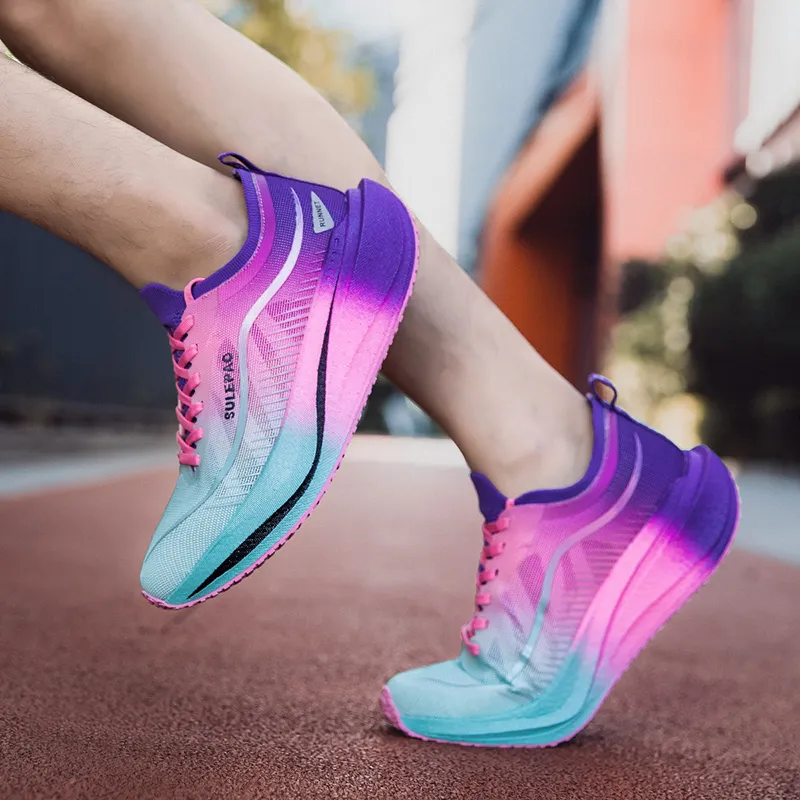 Speed joy run Running Shoes Men Low Top Pink-5