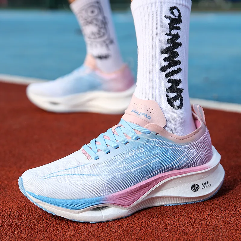 Speed joy run Running Shoes Men Low Top Pink-11