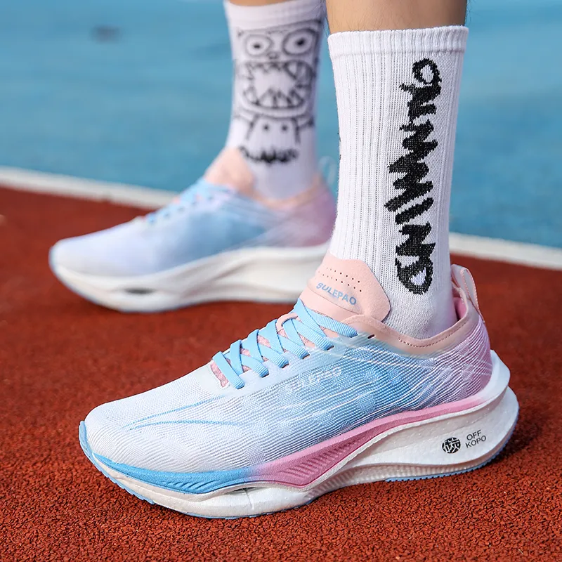 Speed joy run Running Shoes Men Low Top Pink-9