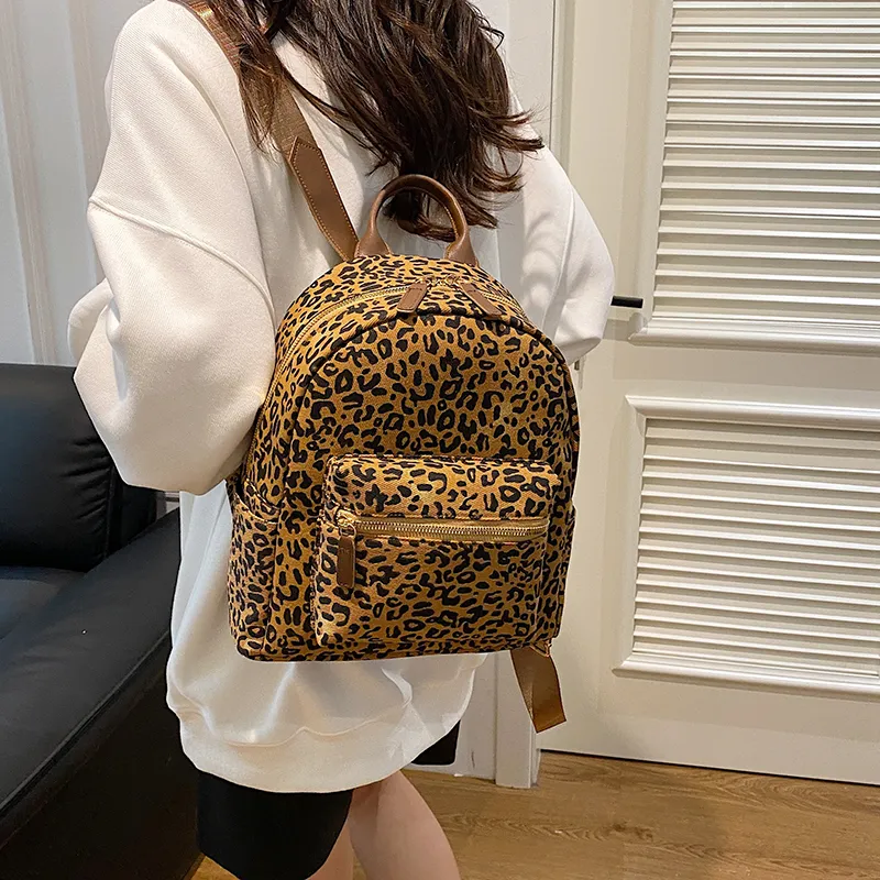 Single Warehouse Knit Backpack Women's Brown/Coffee-4