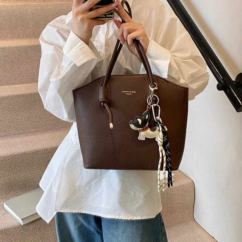 Single Warehouse PU Tote Handbag, Shoulder Bag Regular Women's Multicolor-17