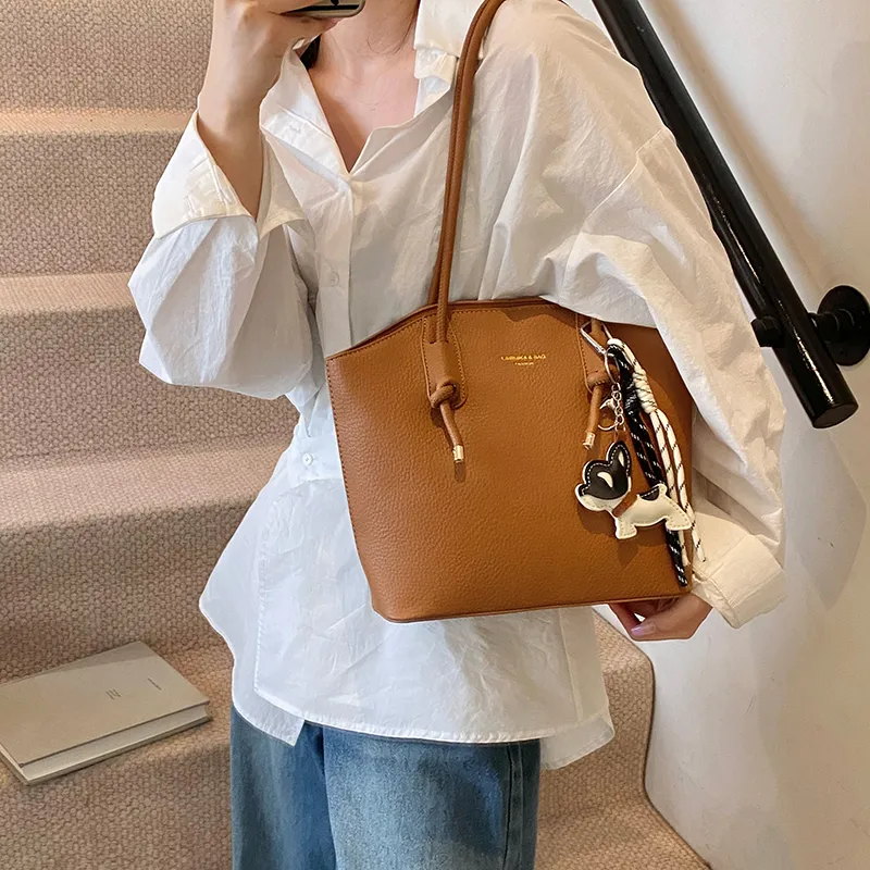 Single Warehouse PU Tote Handbag, Shoulder Bag Regular Women's Multicolor-21