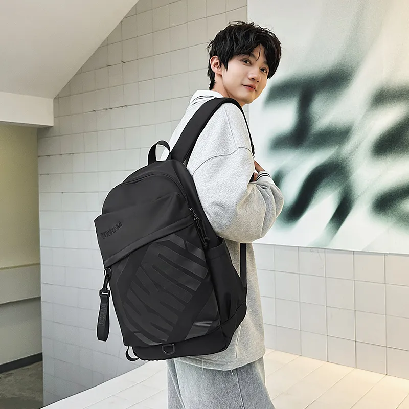 Single Warehouse Nylon Backpack Unisex Multicolor-20
