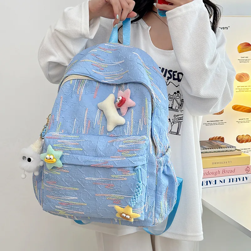 Single Warehouse Nylon Backpack Regular Women's Multicolor-13