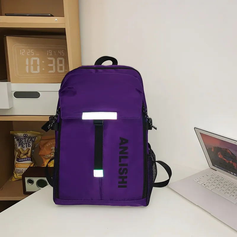 Single Warehouse Oxford Backpack Regular Unisex Multicolor-13