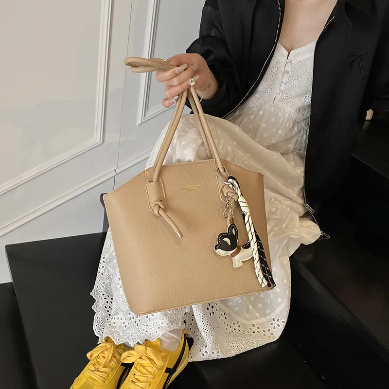 Single Warehouse PU Tote Handbag, Shoulder Bag Regular Women's Multicolor-7