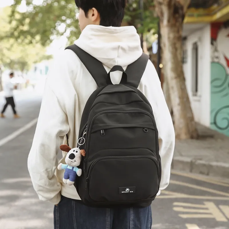 Single Warehouse Nylon Travel Backpack Regular Unisex Multicolor-16