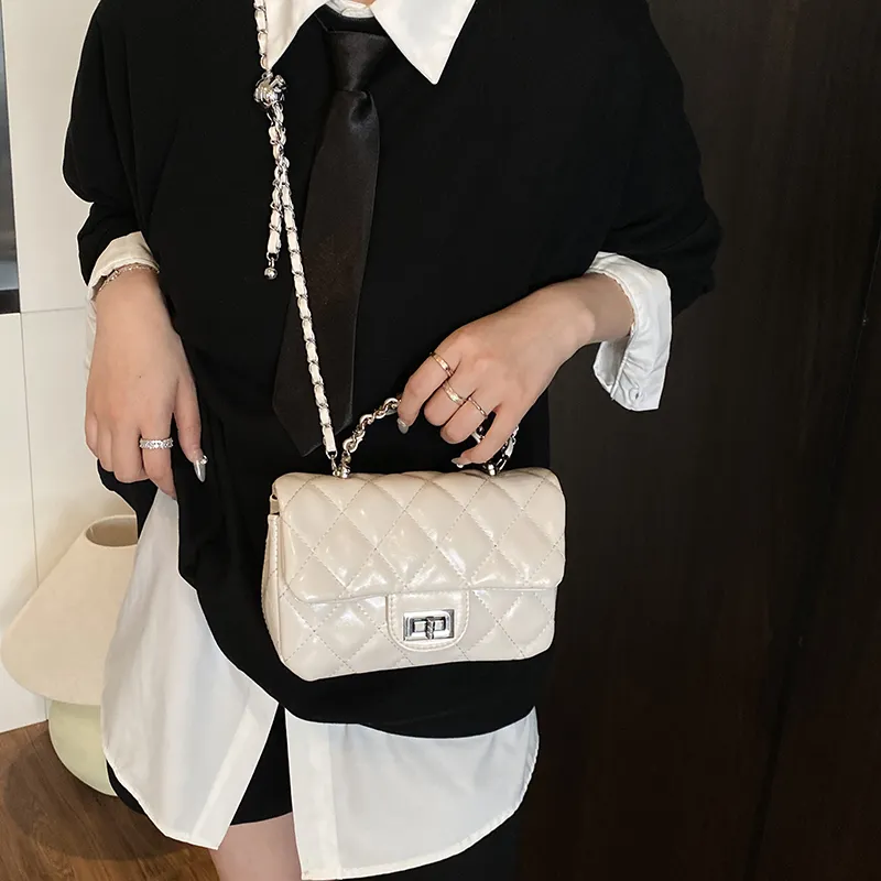 Single Warehouse PU Handbag Women's Multicolor-3