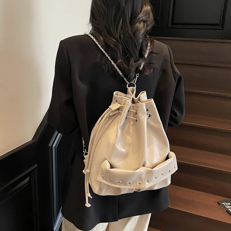 Single Warehouse PU Shoulder Bag Regular Women's Multicolor-16