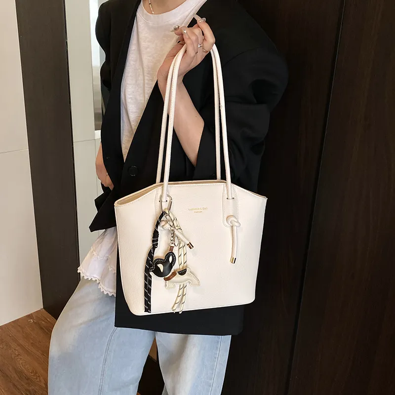 Single Warehouse PU Tote Handbag, Shoulder Bag Regular Women's Multicolor-2