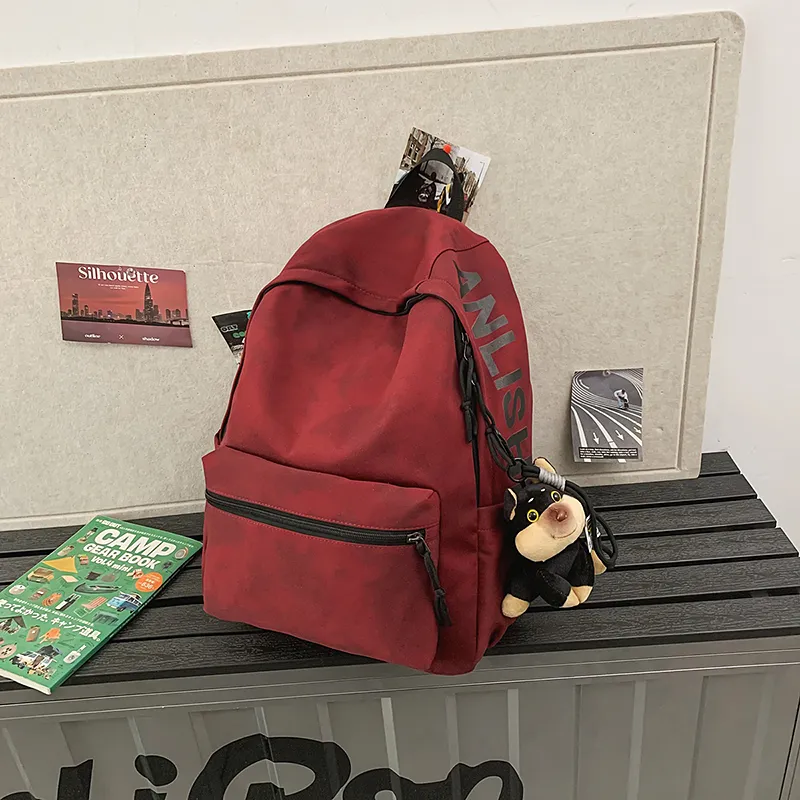 Single Warehouse Nylon Backpack Regular Unisex Multicolor-15