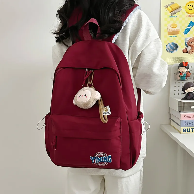 Single Warehouse Nylon Backpack Regular Unisex Multicolor-24