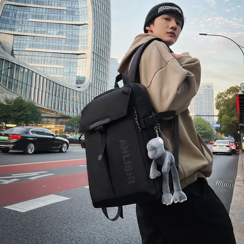 Single Warehouse Oxford Backpack Regular Unisex Multicolor-18