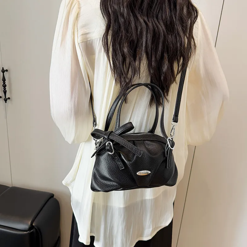 Single Warehouse PU Shoulder Bag, Crossbody Bag, Handbag Women's Ecru/Yellow/Pink/Blue/Black-21