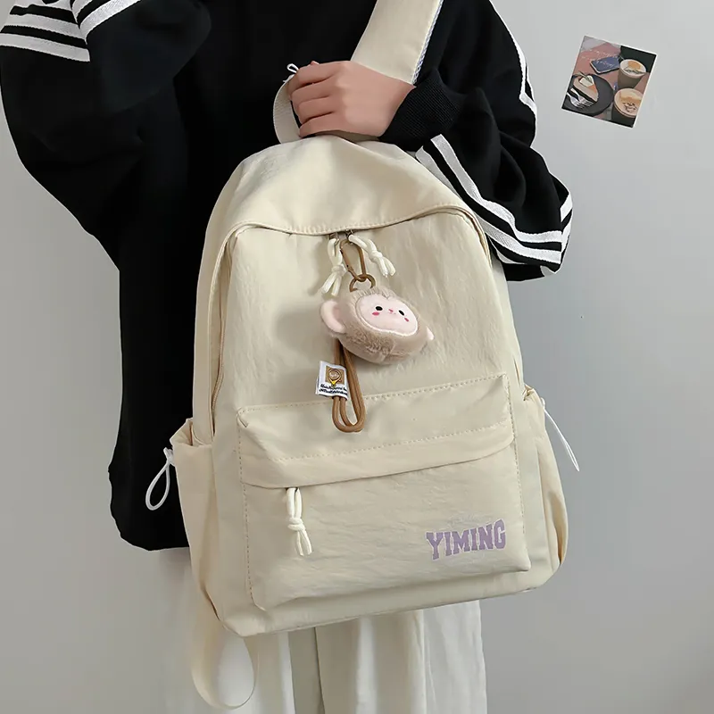 Single Warehouse Nylon Backpack Regular Unisex Multicolor-20