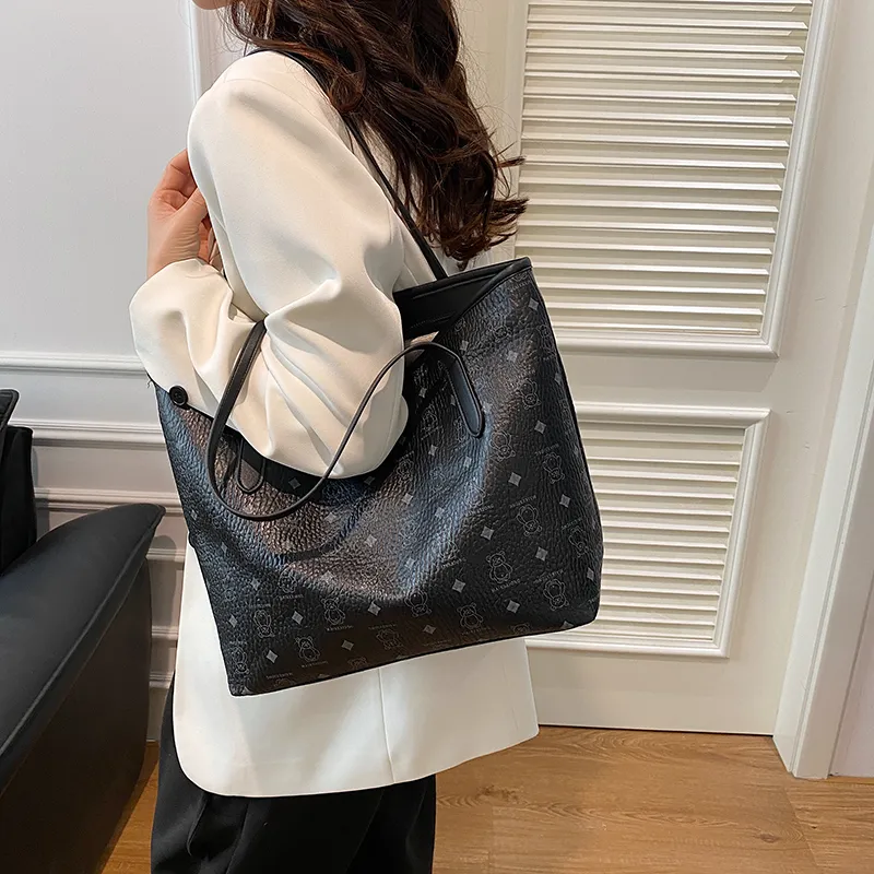 Single Warehouse PU Shoulder Bag Regular Women's White/Brown/Black-16