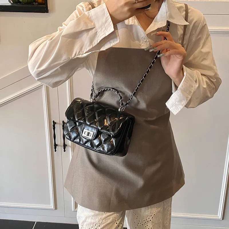 Single Warehouse PU Handbag Women's Multicolor-27