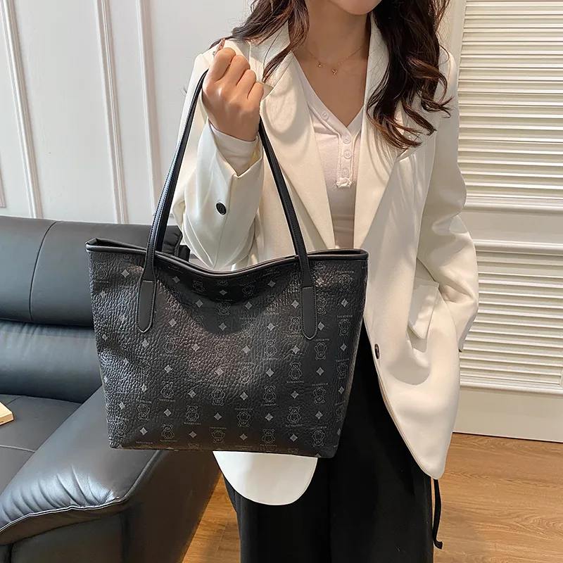 Single Warehouse PU Shoulder Bag Regular Women's White/Brown/Black-14