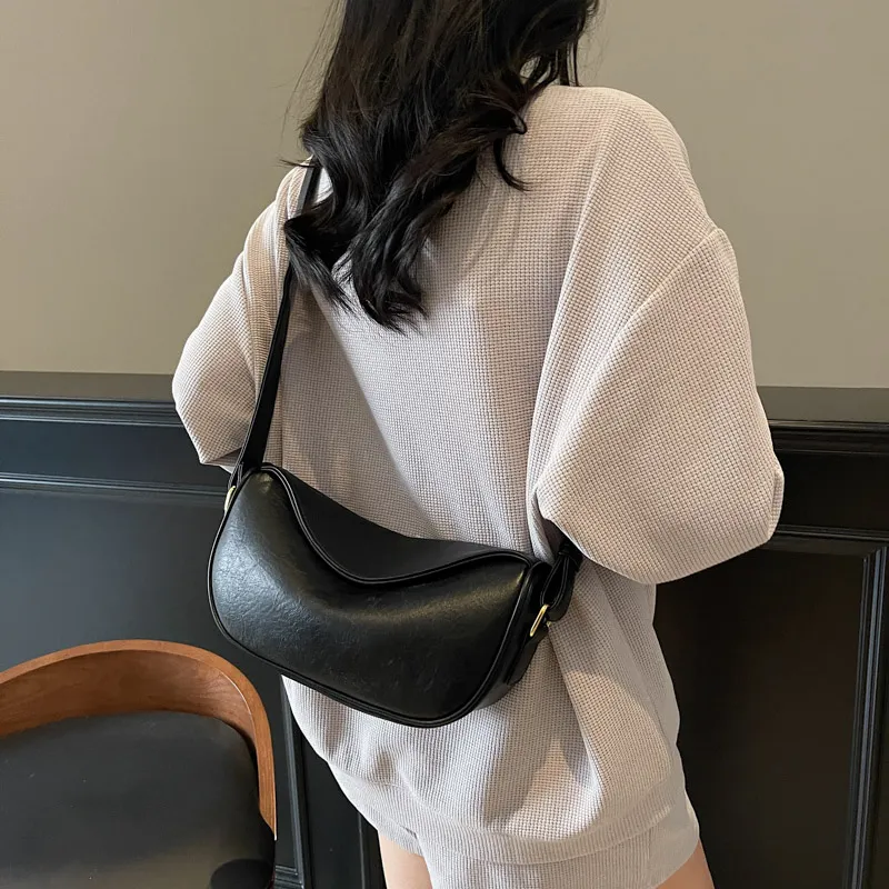 Single Warehouse PU Crossbody Bag, Shoulder Bag Regular Women's Coffee/Khaki/Black-14