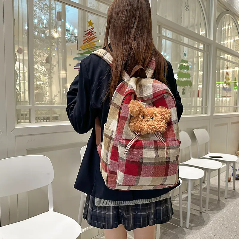 Single Warehouse Canvas Backpack Regular Women's-4