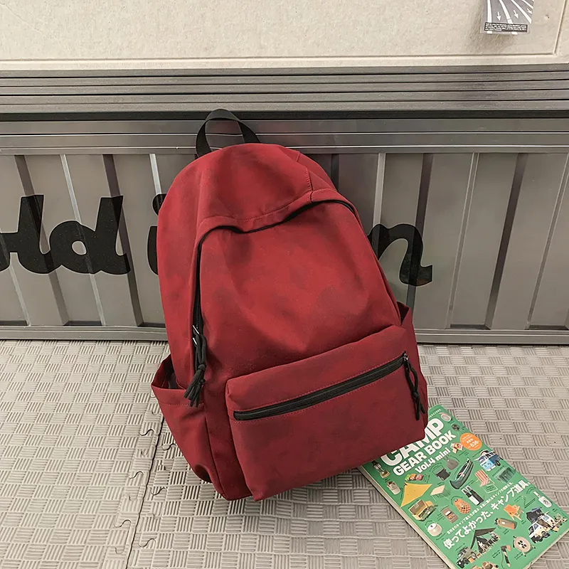 Single Warehouse Nylon Backpack Regular Unisex Multicolor-16