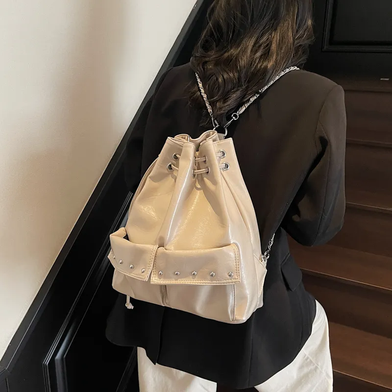 Single Warehouse PU Shoulder Bag Regular Women's Multicolor-15