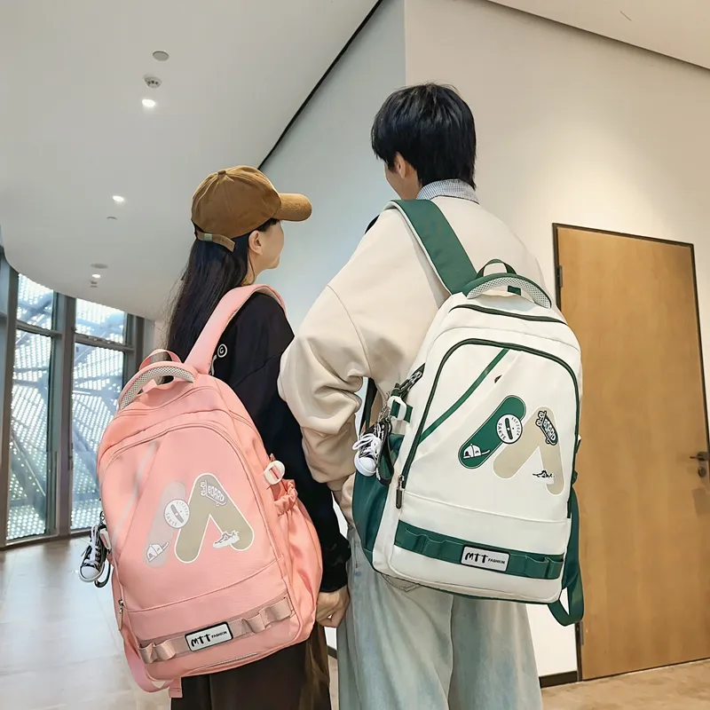 Single Warehouse Nylon Backpack Regular Unisex Multicolor-8