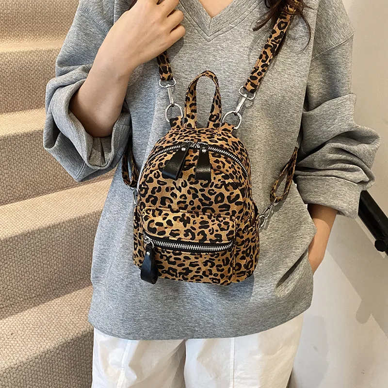 Single Warehouse PU Backpack Regular Women's Coffee/Brown-9
