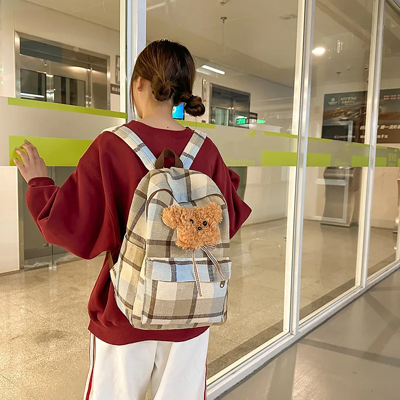 Single Warehouse Canvas Backpack Regular Women's-10