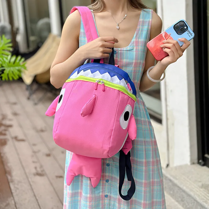 Single Warehouse Nylon Fabric Backpack Regular Unisex Multicolor-4