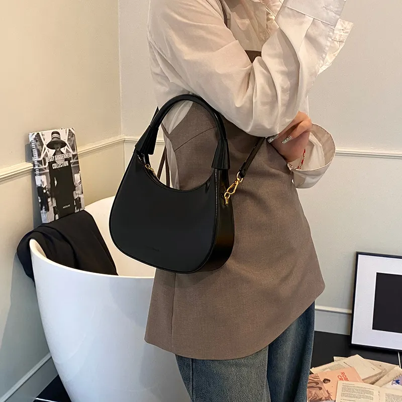 Single Warehouse PU Shoulder Bag, Crossbody Bag, Handbag Women's Multicolor-22