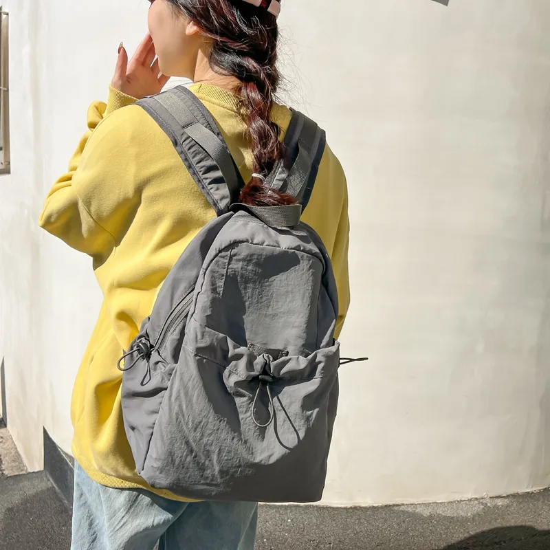 Single Warehouse Nylon Backpack Regular Unisex Multicolor-17