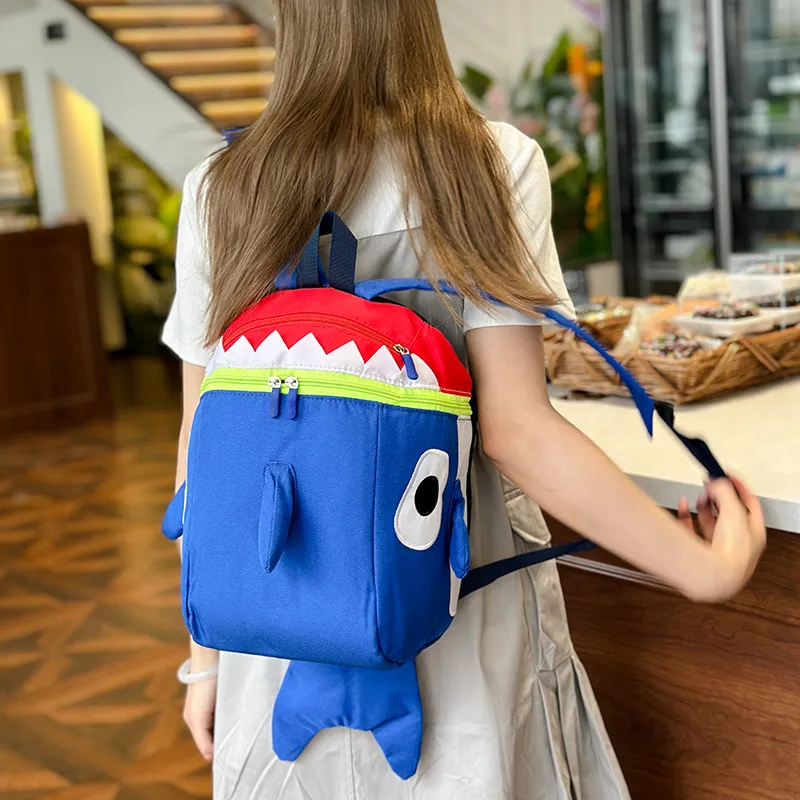 Single Warehouse Nylon Fabric Backpack Regular Unisex Multicolor-21
