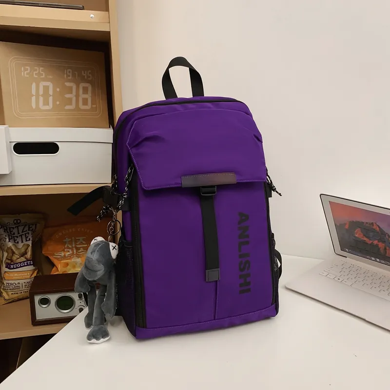 Single Warehouse Oxford Backpack Regular Unisex Multicolor-14