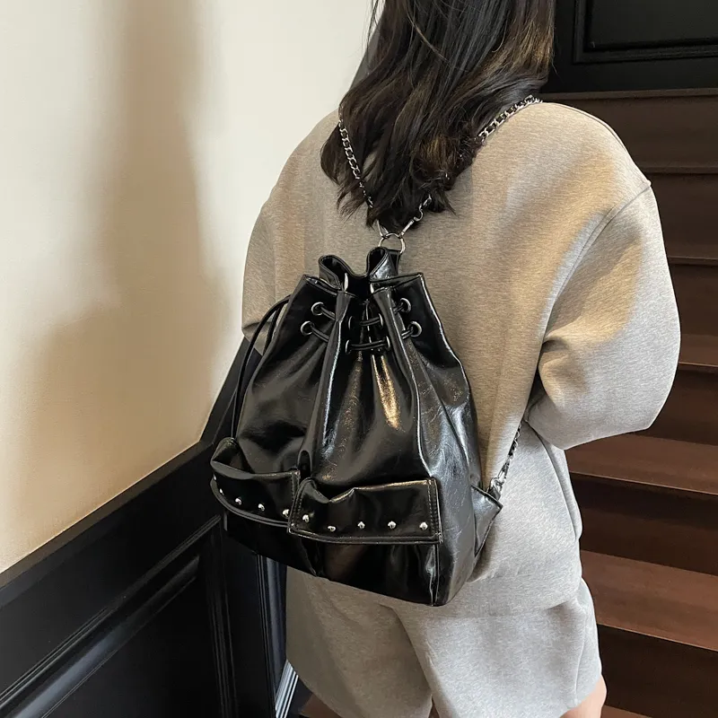 Single Warehouse PU Shoulder Bag Regular Women's Multicolor-22