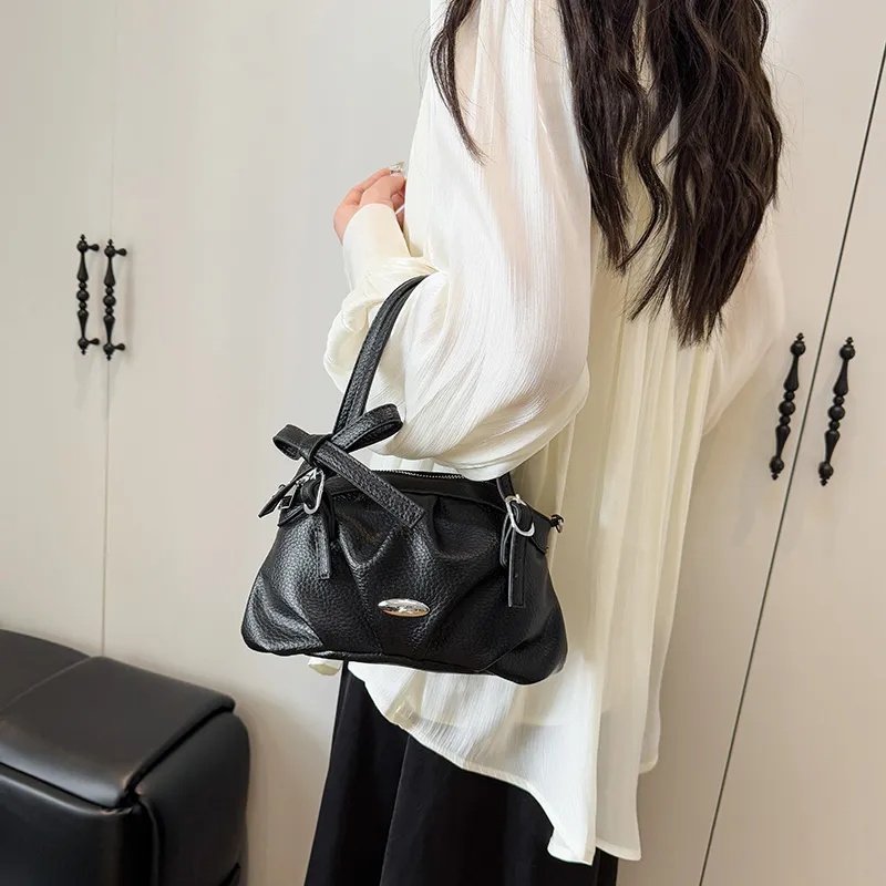 Single Warehouse PU Shoulder Bag, Crossbody Bag, Handbag Women's Ecru/Yellow/Pink/Blue/Black-23