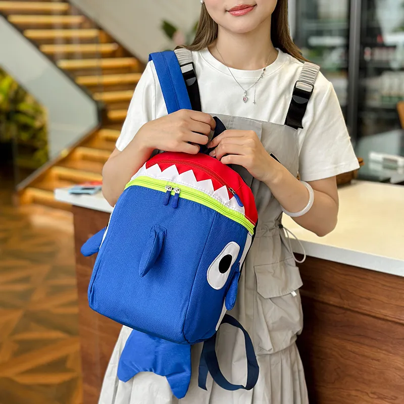 Single Warehouse Nylon Fabric Backpack Regular Unisex Multicolor-23